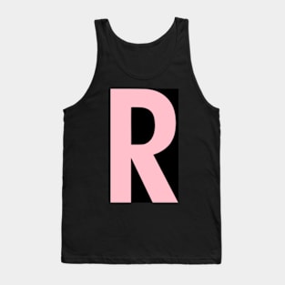 R letter Tank Top